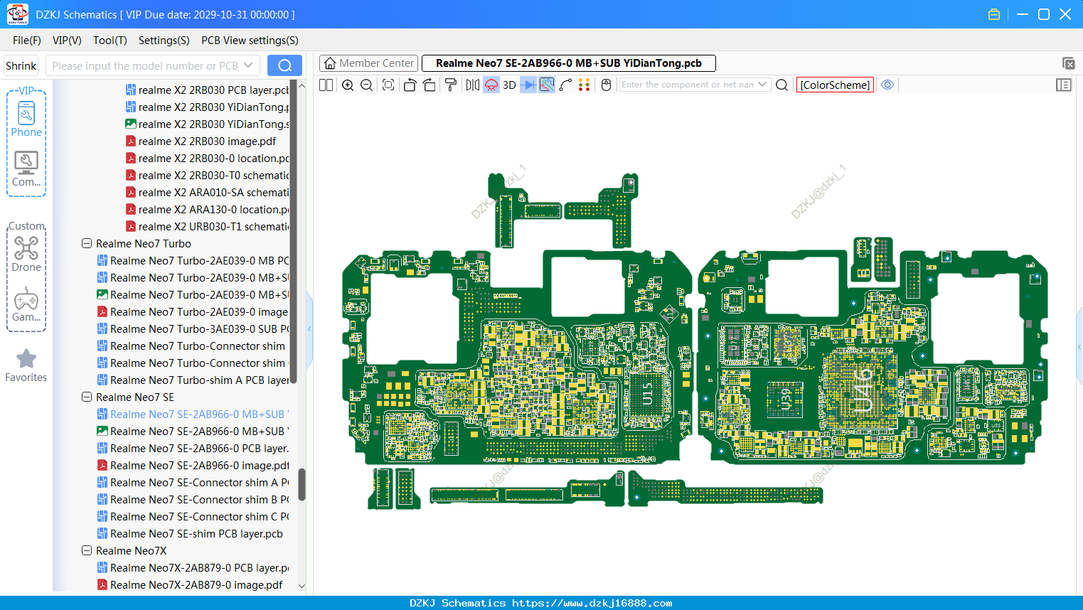 Realme Neo7 SE-2AB966-0 MB+SUB bitmap